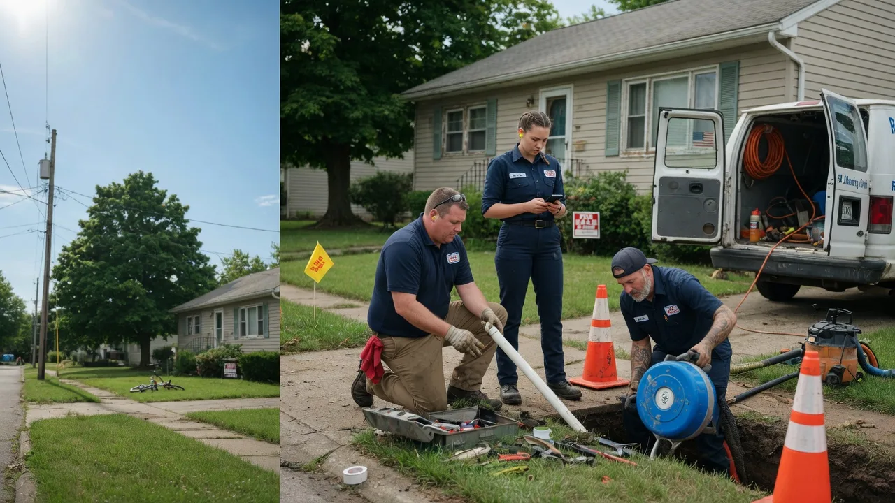 Sewer Line Repair in White Mills, PA near me